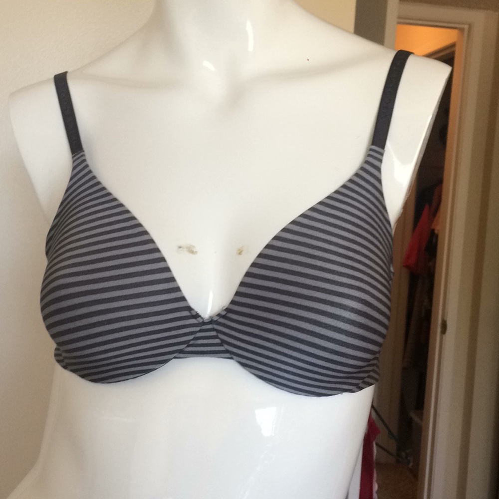 Striped VS never worn bra